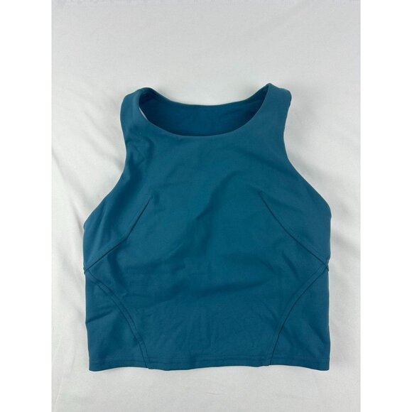 Lululemon Invigorate Training Tank Top Blue Size 4 - Picture 1 of 6